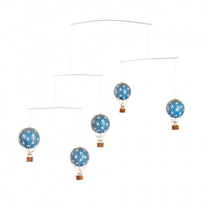 Mongolfiere Stelle blu mobile