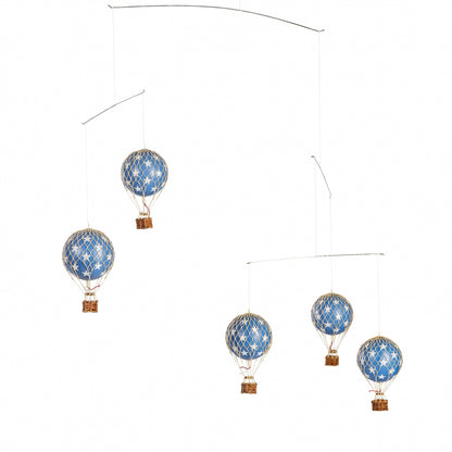 Mongolfiere Stelle blu mobile
