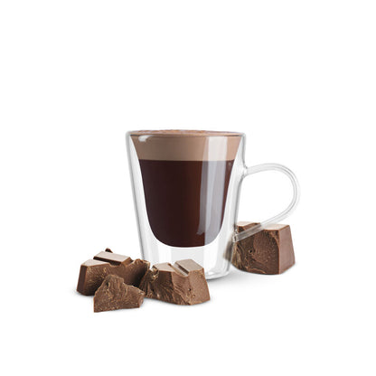 Capsule Borbone COMPATIBILI con macchine a marchio Lavazza®* A Modo Mio®* - DJ GUSTO CIOCK Latte e Cioccolato