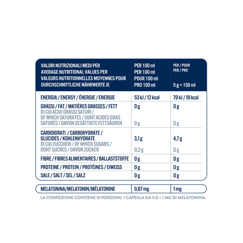 capsule Borbone COMPATIBILI con macchine a marchio Lavazza®* A Modo Mio®* - Bevanda solubile CAMOMILLA e MELATONINA